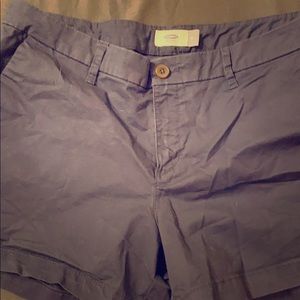 Old navy blue khaki short, size 12